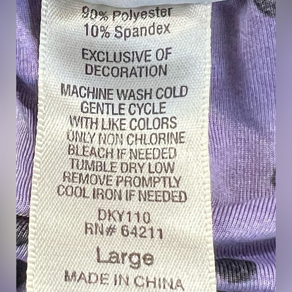 Jonquil In Bloom Spaghetti Strap Nighty Chemise Size Large - Picture 7 of 8